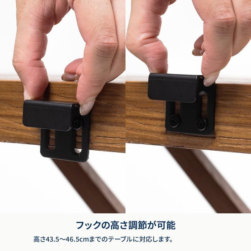 キャンプ ウッドロールトップテーブル用ジョイントサイドテーブル2