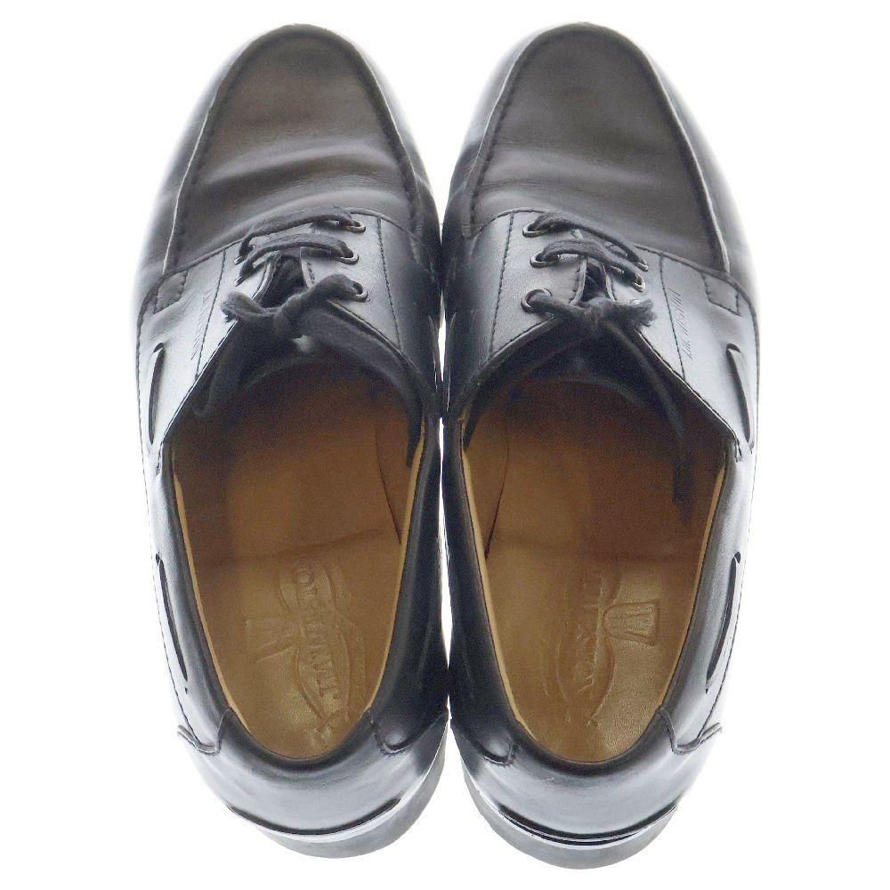 J.M.WESTON ジェイエムウエストン 690 Yachting derby ヨットダービー 6 D レザードレスシューズ ブラック