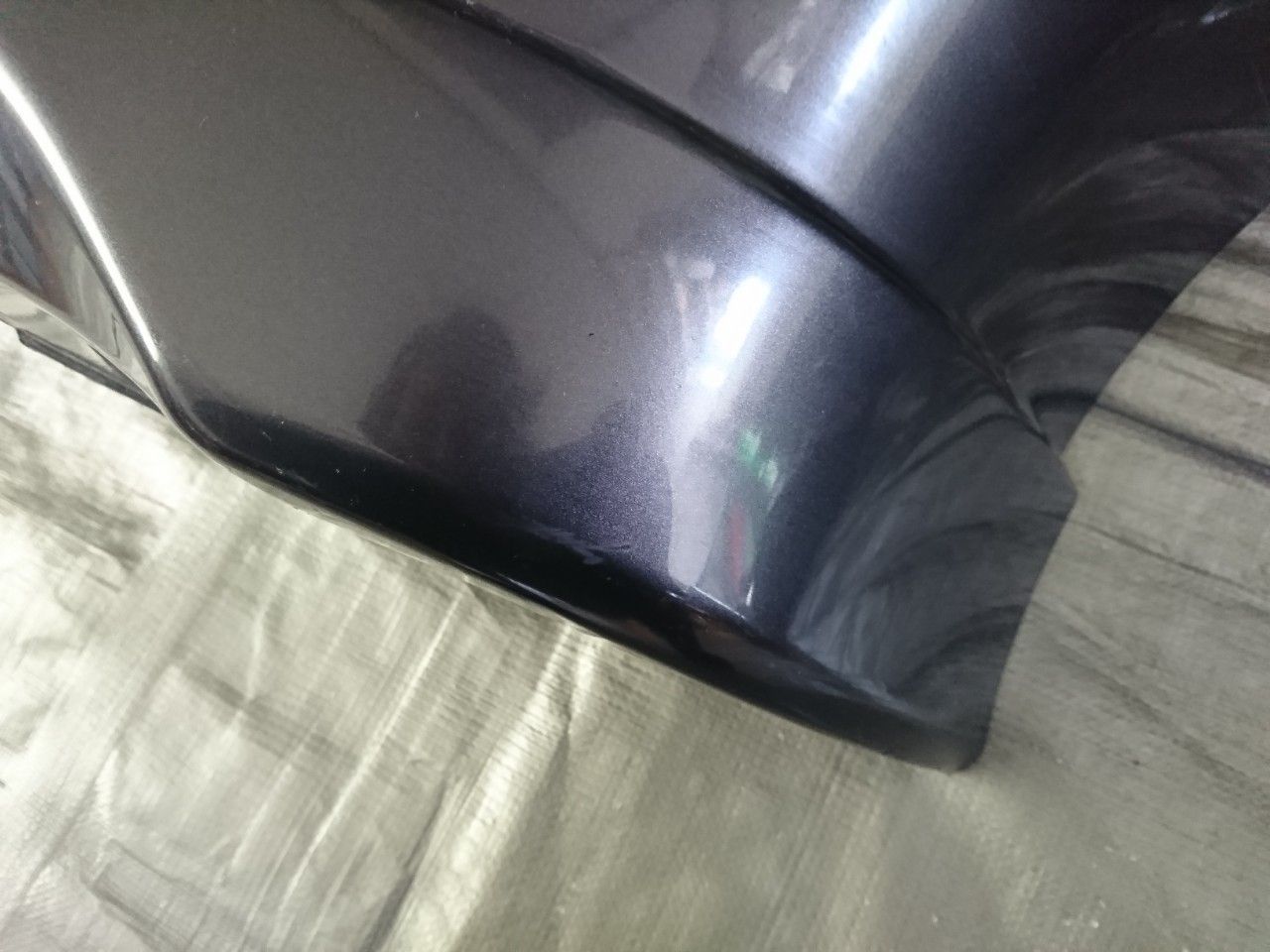 リアバンパー ムラサキ