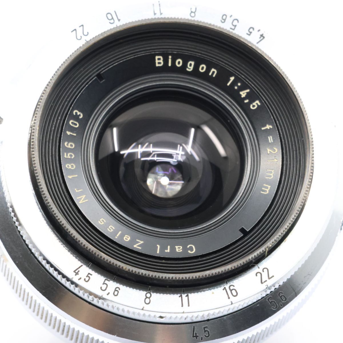 contaxマウント Carl Zeiss Biogon 21mm F4.5 Biogon 21mm f4.5 (Contax) – FLASHBACK CAMERA
