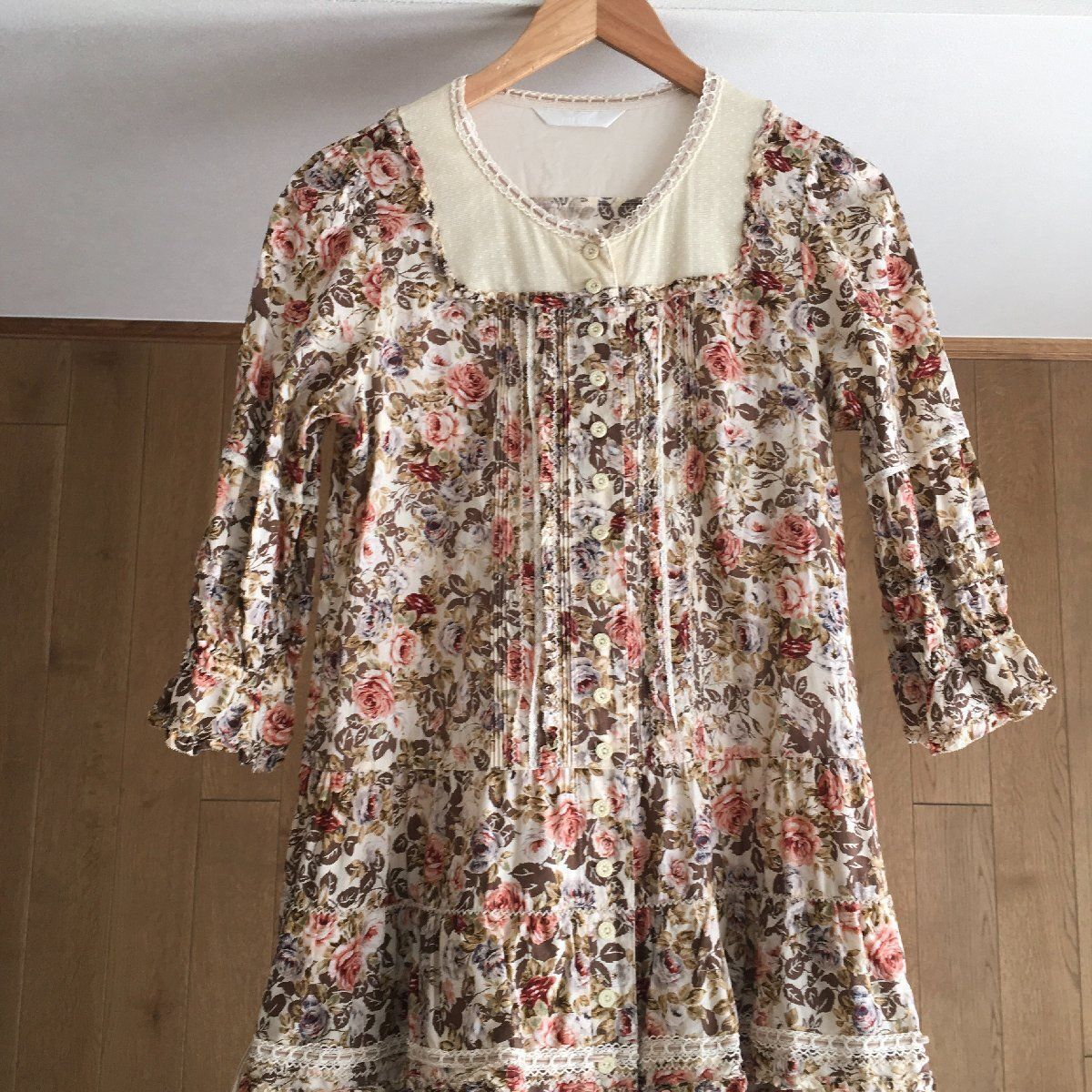 極美品 PINK HOUSE ピンクハウス デニムコート ピコフリル ワンピース 極美品 PINK HOUSEピンクハウス ピコフリル ワンピース - メルカリ