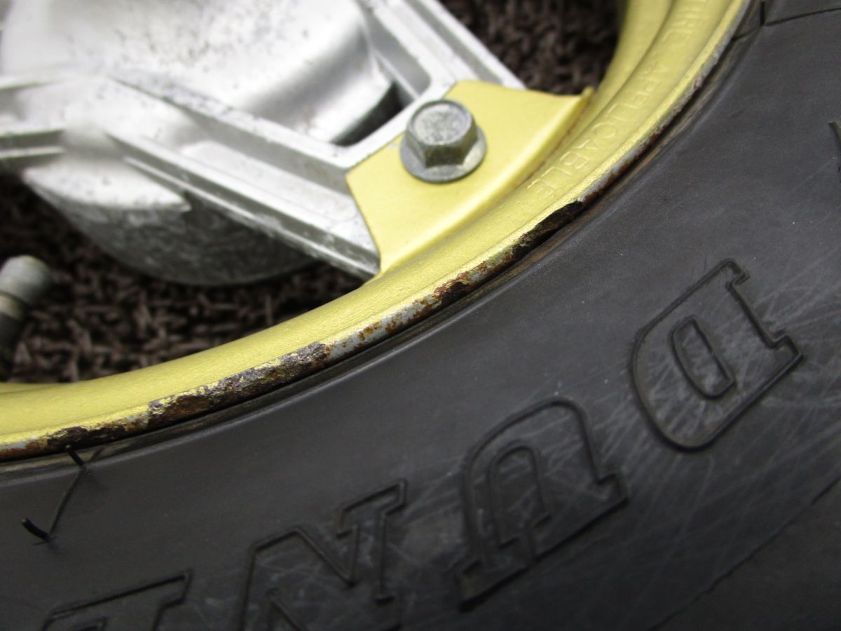 シャリー50 フロントホイール