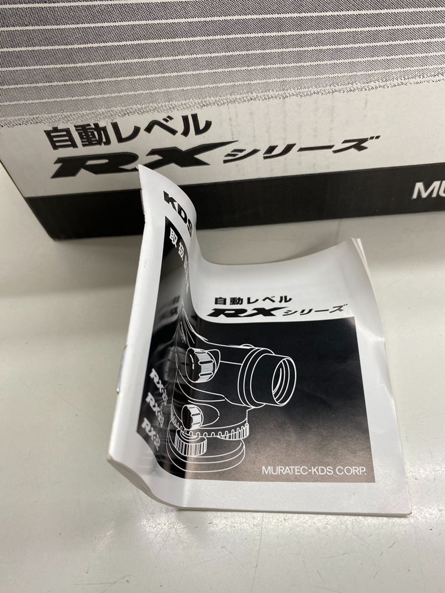 ムラテックKDS 自動レベル RX-28 倍率28倍 オートレベル RX28 HRDEVELOPMENT_JP