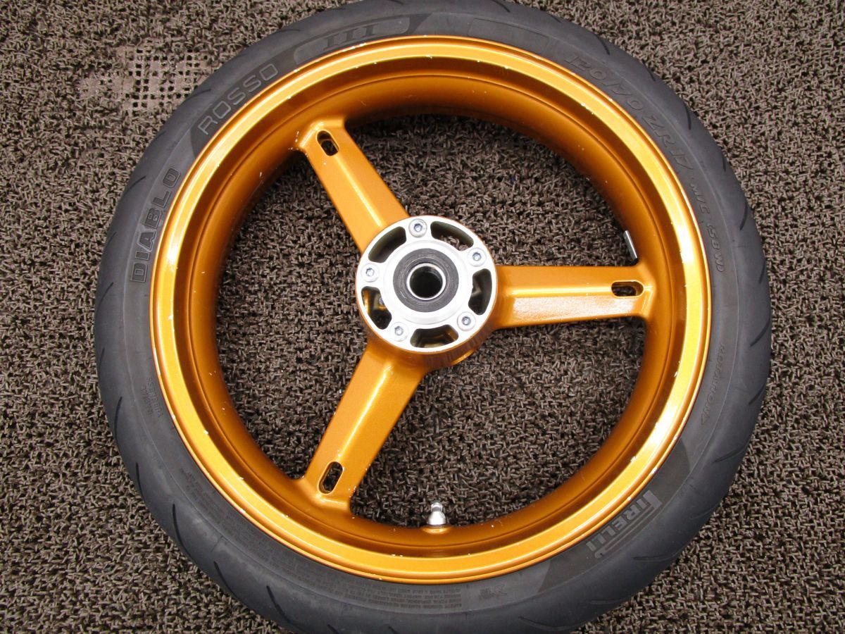 SV1000S フロントホイール □A7238 VT54A スズキ T508 動画有 FI インジェクション