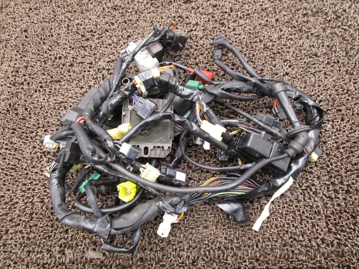 SV1000S メインハーネス △A7262 イグナイター レギュレター イグニッションコイル VT54A スズキ T508 動画有 FI インジェクション