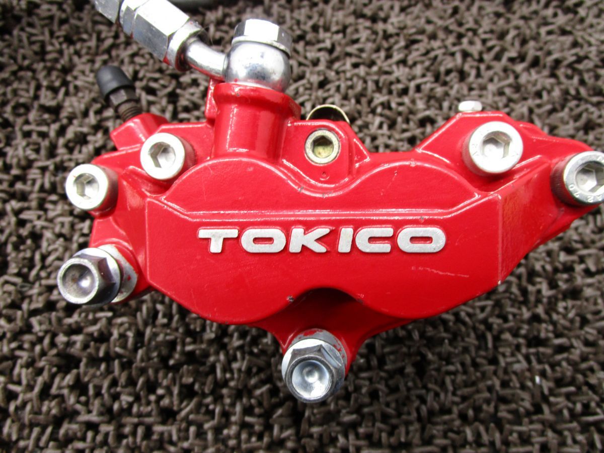 SV1000S TOKICO フロントキャリパー A7245 VT54A スズキ T508 動画有 FI インジェクション BRIGHTFACE_UK