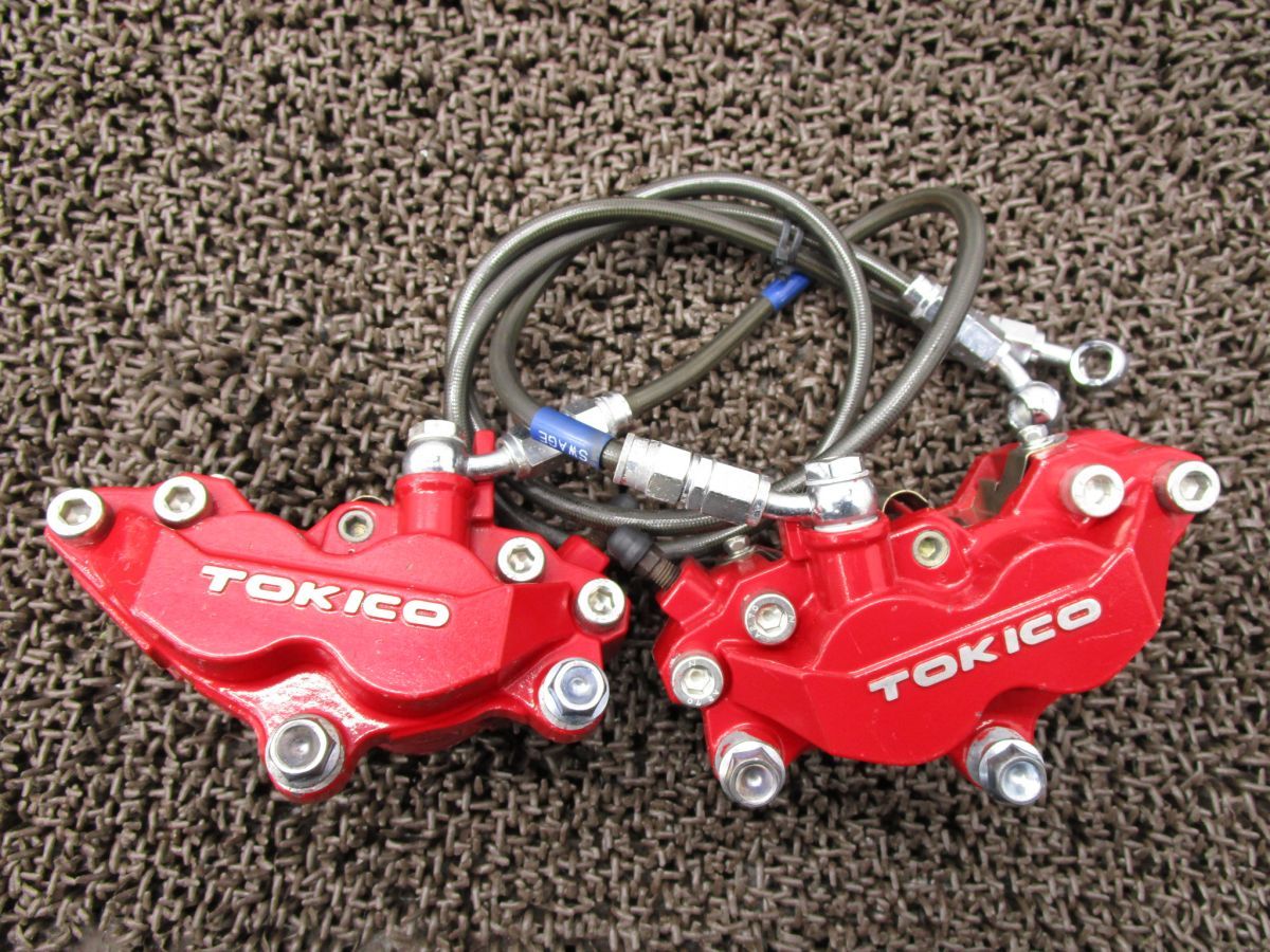 SV1000S TOKICO フロントキャリパー ▲A7245 VT54A スズキ T508 動画有 FI インジェクション