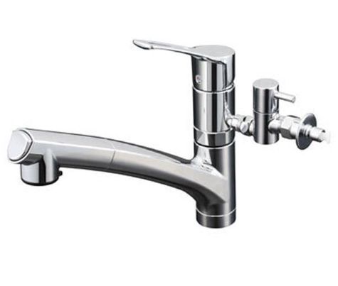 KV KM5021TTU 流し台ｼｬﾜｰ混合栓 分岐付▲