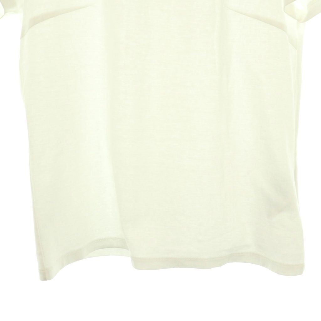  ボーダーズアットバルコニー BORDERS at BALCONY 25 SS CREW NECK TEE Tシャツ カットソー 半袖 36 白 ホワイト OS 半袖(Tシャツ) Tシャツ カットソー