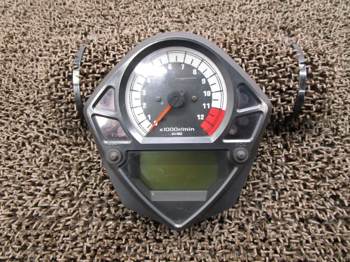 SV1000S デジタル メーター スピード タコメーター A7201 VT54A スズキ T508 動画有 FI インジェクション