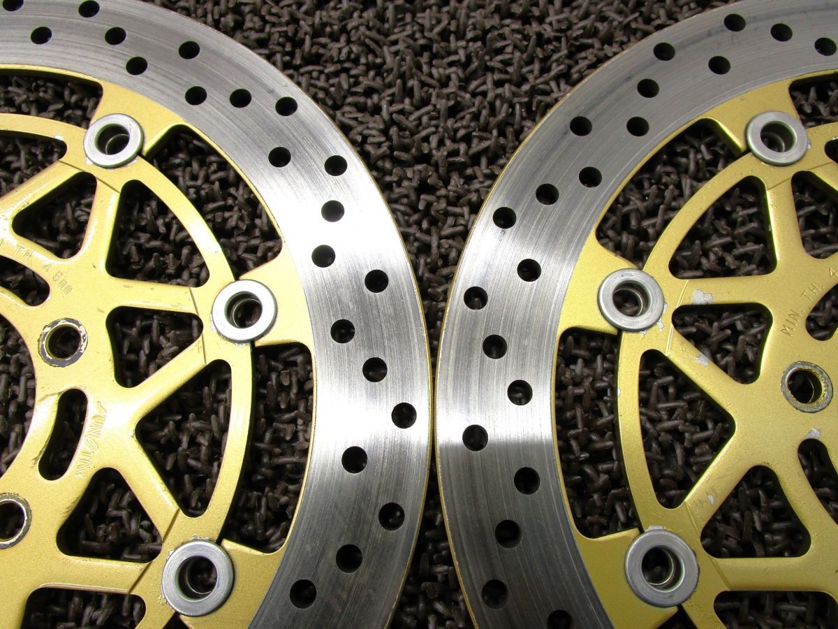 SV1000S フロントディスクローター A7223 VT54A スズキ T508 動画有 FI インジェクション BRIGHTFACE_UK