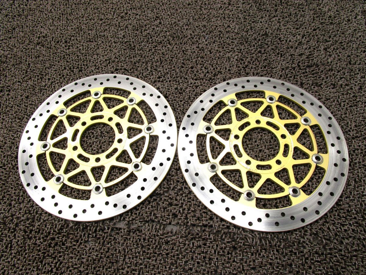 SV1000S フロントディスクローター ▲A7223 VT54A スズキ T508 動画有 FI インジェクション