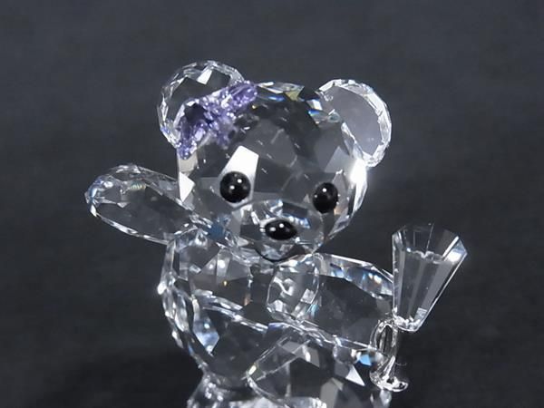 美品✨SWAROVSKIのくま 美品】ベア 熊 スワロフスキー 置物 インテリア