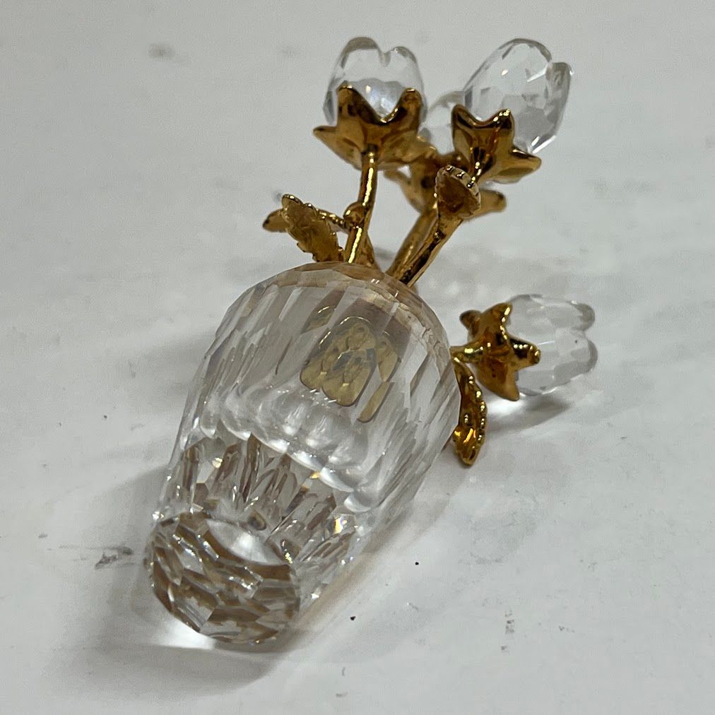 スワロフスキー クリスタルクリアローズ