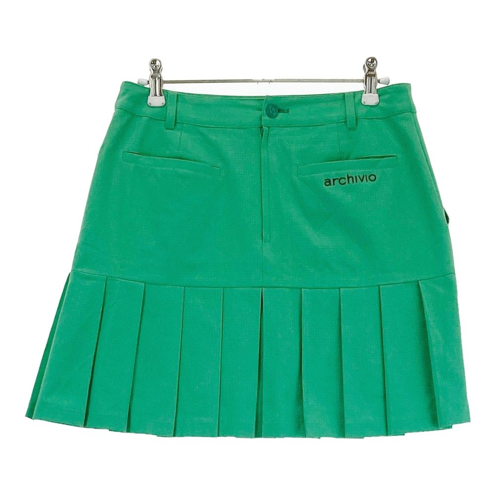 欲しいモノを一括サーチ。 サイズ 38 ARCHIVIO アルチビオ モデル A356421 裏地付 スカート グリーン系 240101512482 ゴルフウェア レディース ストスト 即発送
