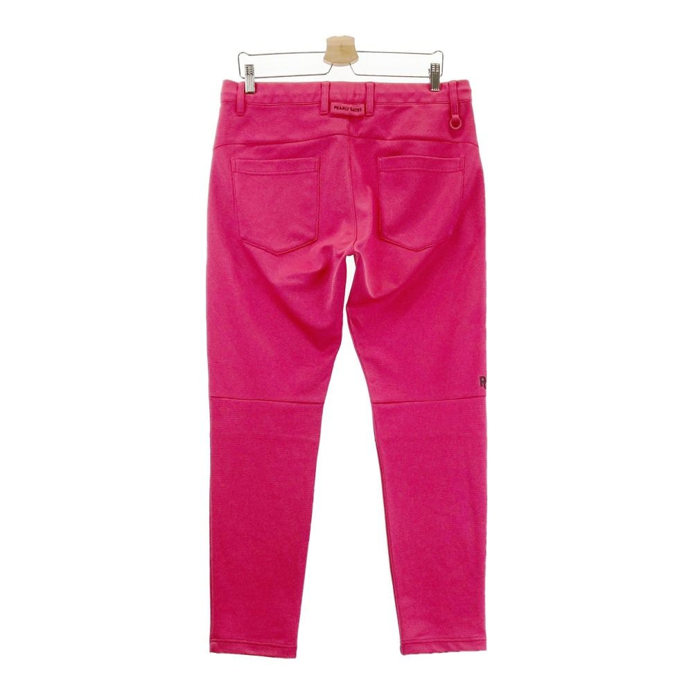 サイズ 6 PEARLY GATES パーリーゲイツ モデル パンツ 千鳥柄 ピンク系 240101543910 ゴルフウェア メンズ ストスト