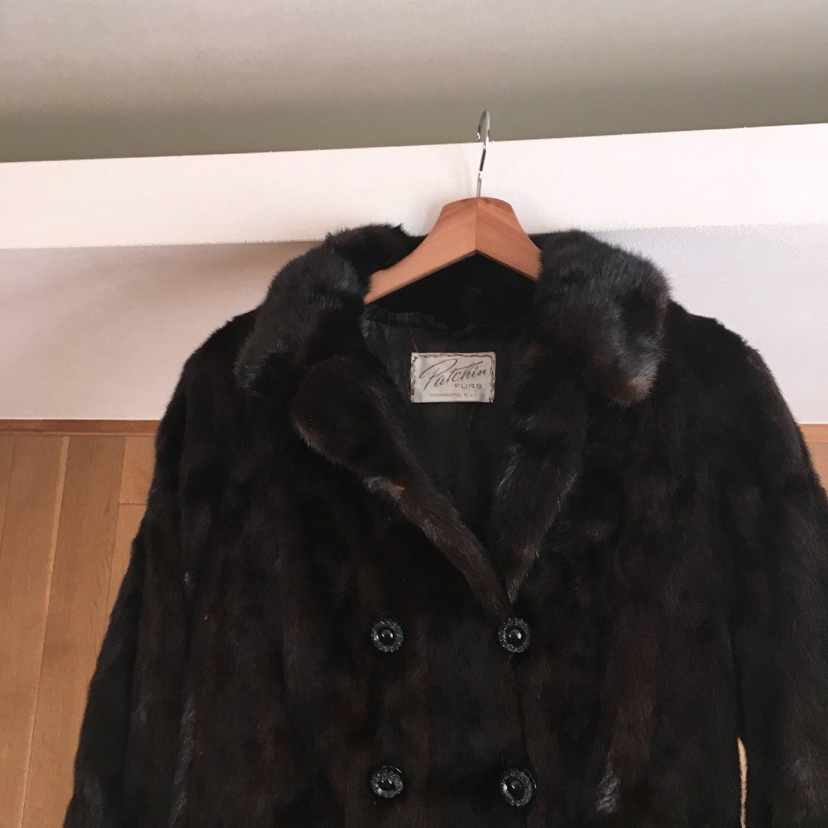 美品 MINK ミンク ロング コート - メルカリ