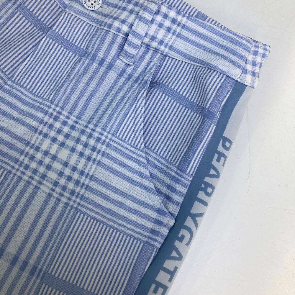 サイズ 0 PEARLY GATES パーリーゲイツ モデル ロングパンツ チェック柄 ブルー系 240101544737 ゴルフウェア レディース ストスト LLC-HASEGAWATOSO_COM