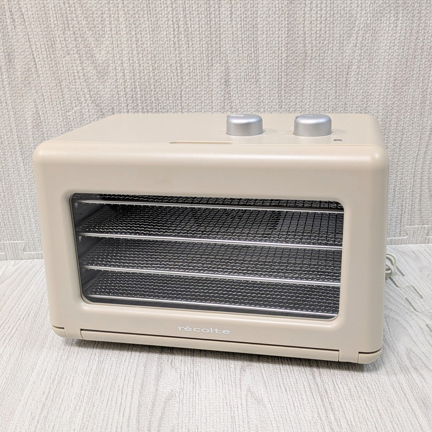 超 レコルト フードドライヤー RFD-1 recolte Food Dryer クリームホワイト