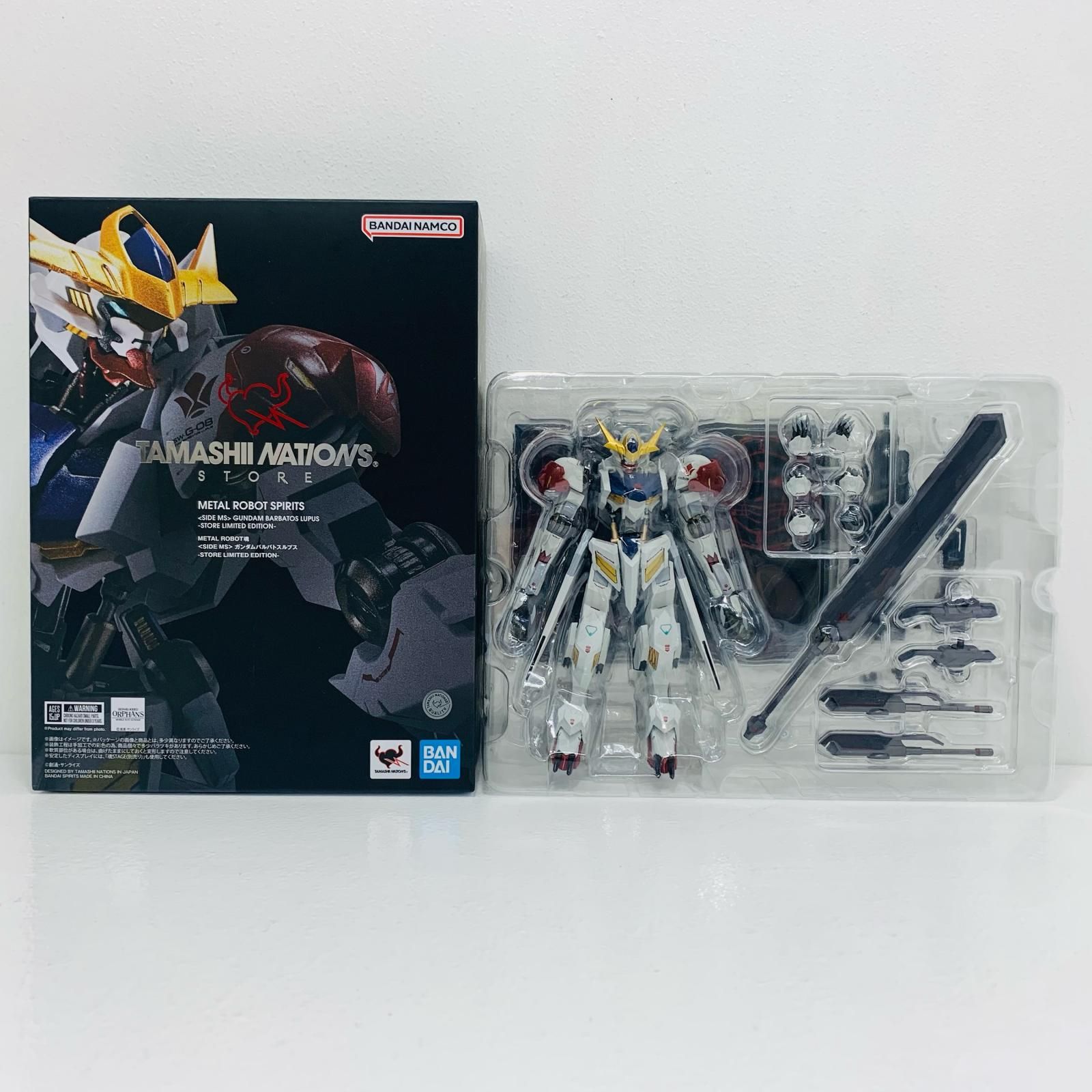 飾磨店 METALROBOT魂 SIDEMS ガンダムバルバトスルプス-STORELIMITEDEDITION- 機動戦士ガンダム鉄血のオルフェンズ