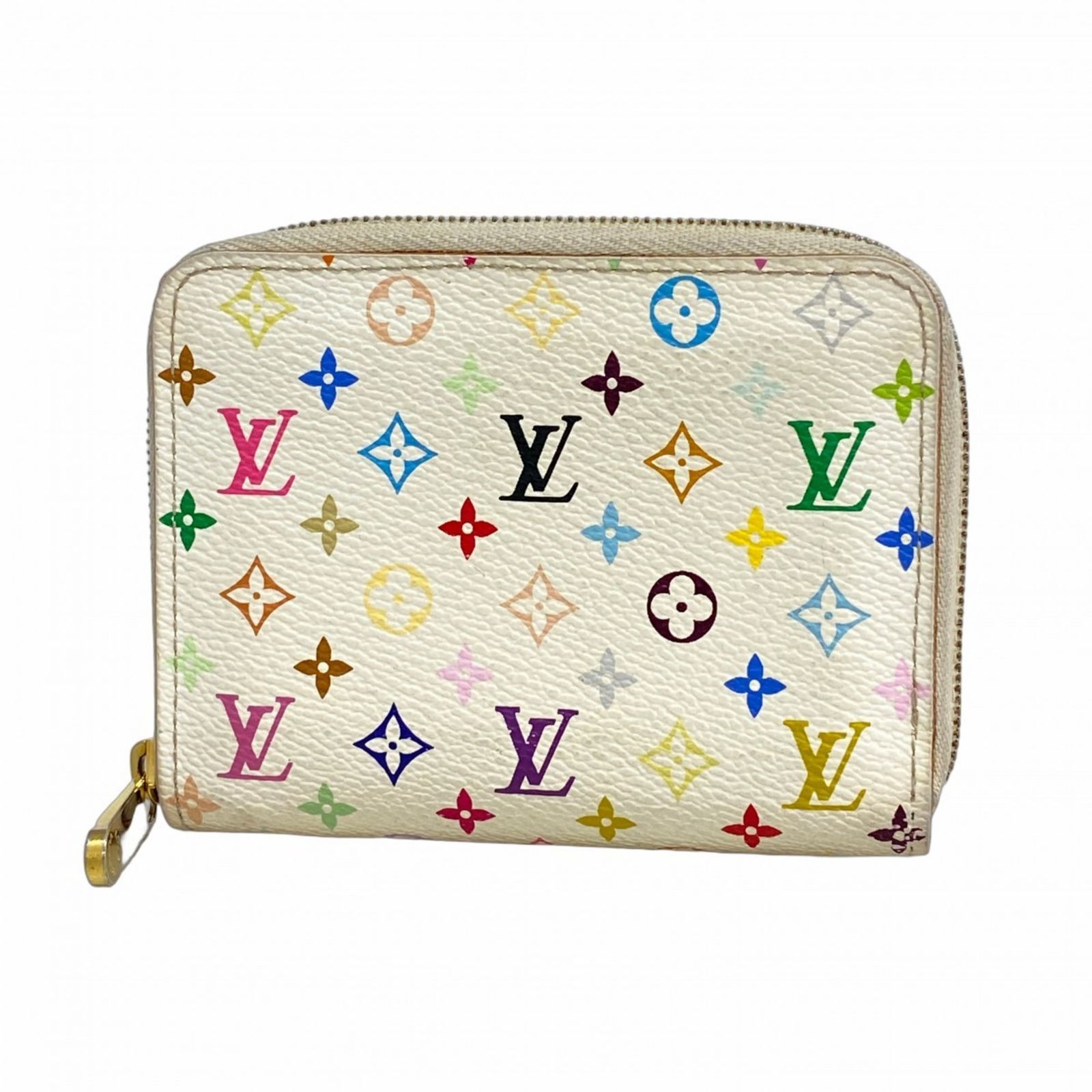 ルイ ヴィトン Louis Vuitton ルイ ヴィトン 財布 コインケース モノグラム マルチカラー ジッピーコインパース M93741 ブロン リッチレディース