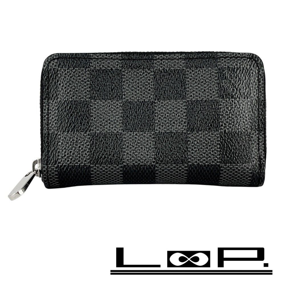 ルイヴィトン ジッピーコインパース 財布 小銭入れ コインケース ダミエ グラフィット N63076 箱 457524 13