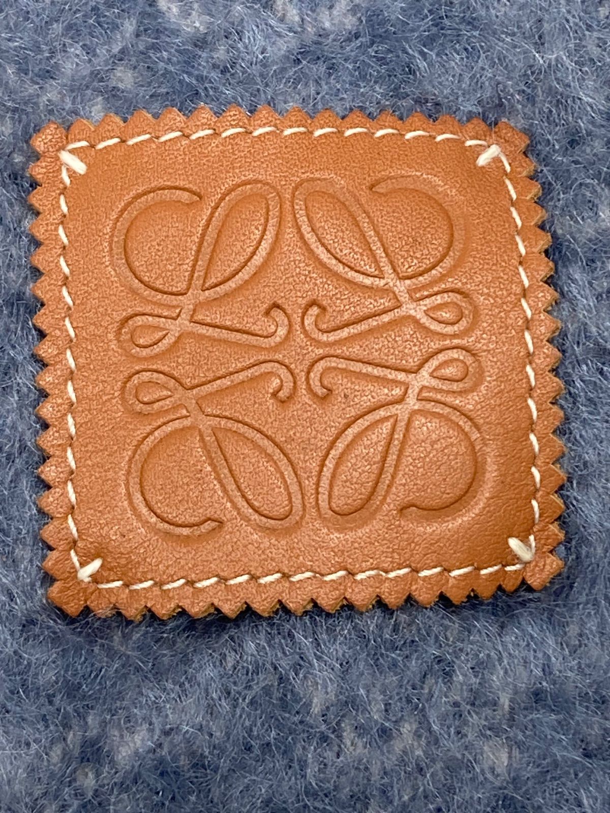 LOEWE ロエベ マフラー モヘア ストライプ A-28003861 スペイン製