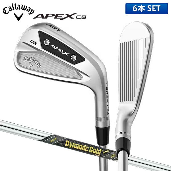 キャロウェイ APEX CB アイアンセット 6本組(5-P) Dynamic Gold MID115 