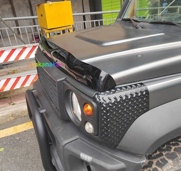 2019-2026 年モデル ジムニー JB74 用 ストーンガード 改装パーツ エンジンフードカバー ストーンガードセット FFCRYSTALESIA_COM