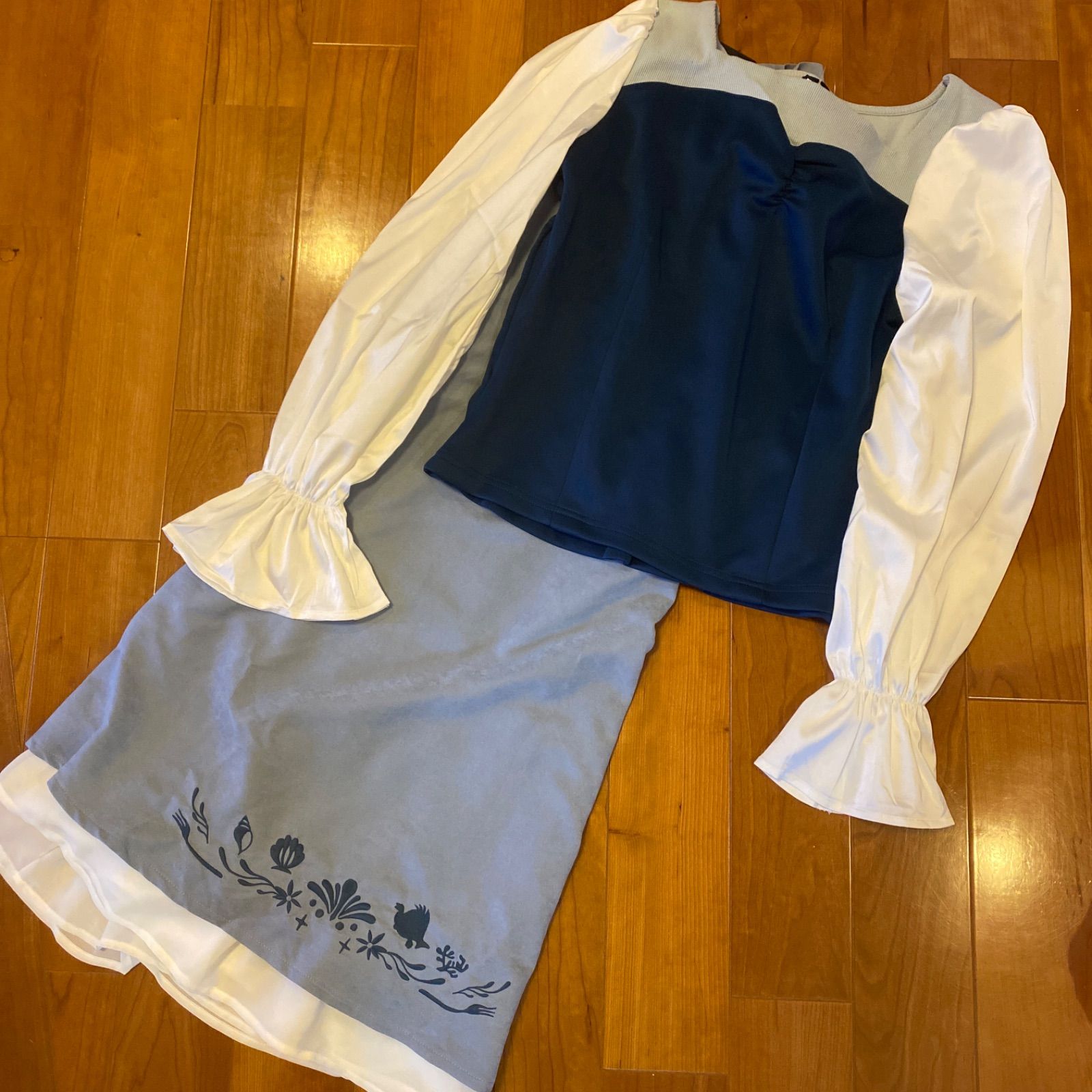 アリエル なりきり LL トップス スカート しまむら キスガ