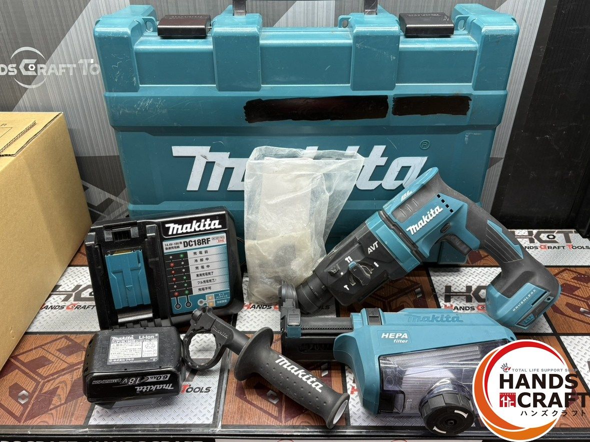 〇 マキタ Makita HR182DRGV 18mm充電式ハンマドリル バッテリ×1 充電器付き ハンズクラフト佐賀