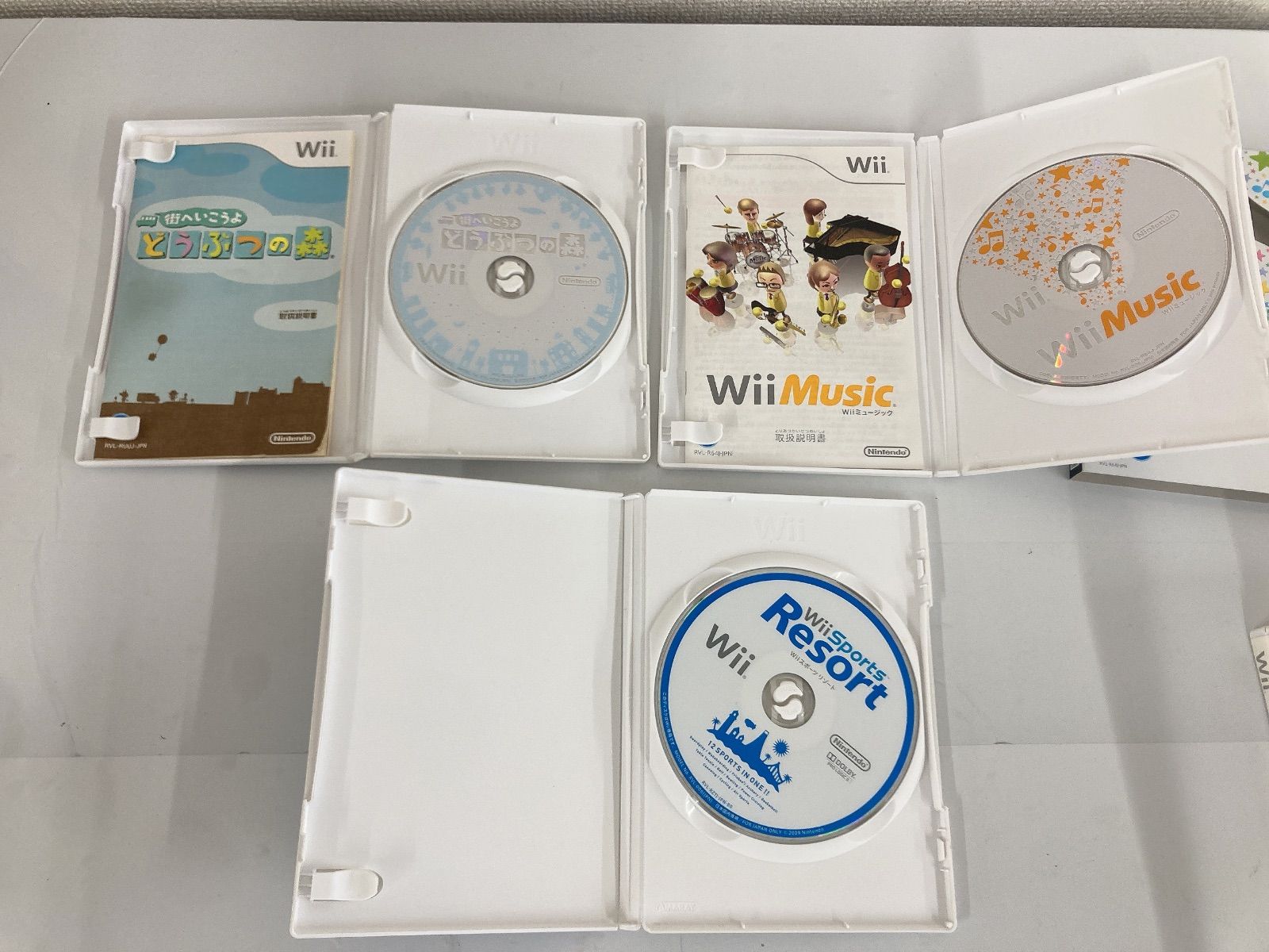 5Wii ソフト まとめ 7本セット Wiiスポーツ 太鼓の達人 どうぶつの森