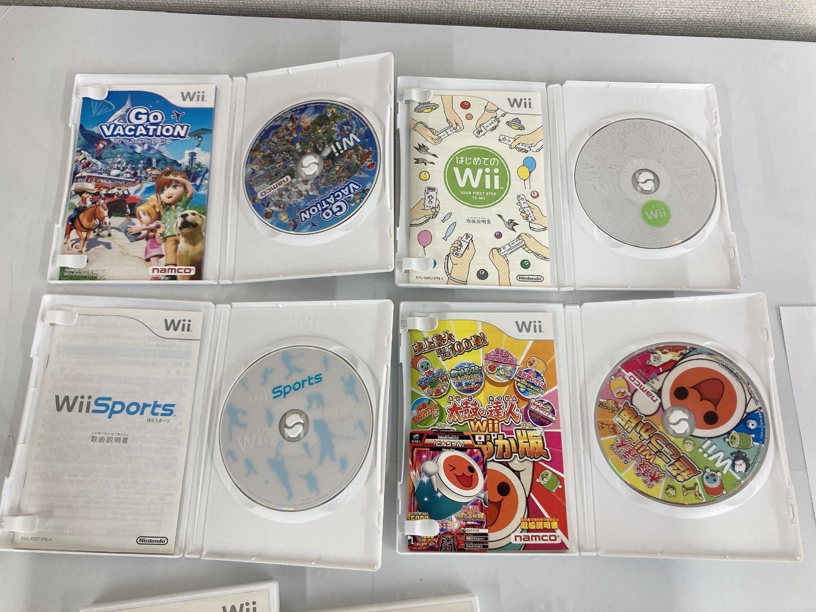 5Wii ソフト まとめ 7本セット Wiiスポーツ 太鼓の達人 どうぶつの森