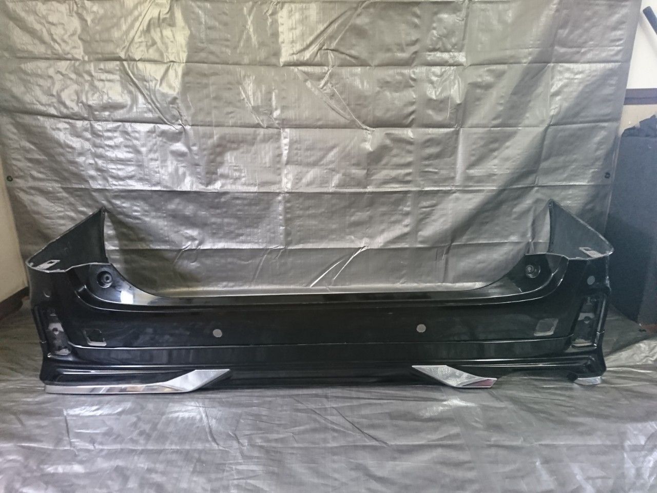 AGH30 アルファード リアバンパー ブラック 19334