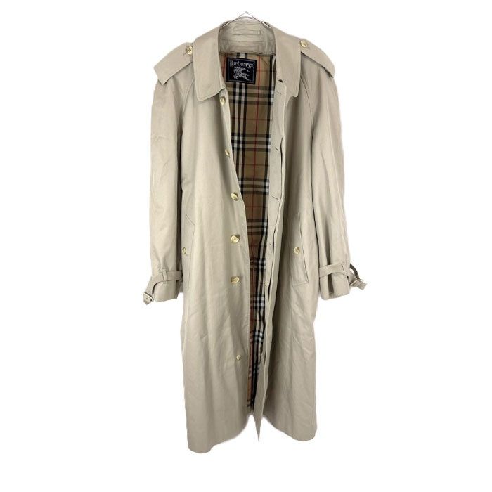 バーバリー BURBERRY トレンチコート ロング 内側チェック柄 おしゃれ