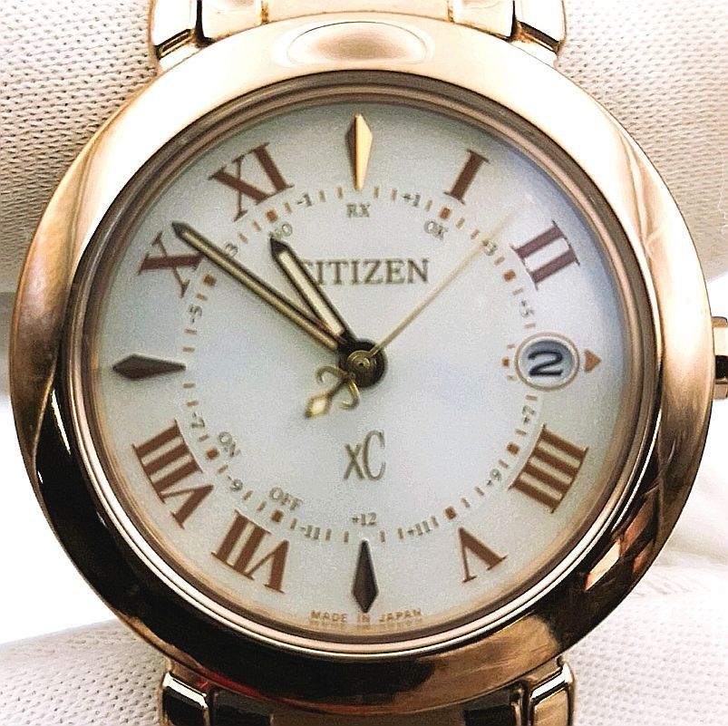 CITIZEN xC シチズン xC ES9444-50A シルバーホワイト ケース 26.7×28.7mm レディース 時計 JW-163