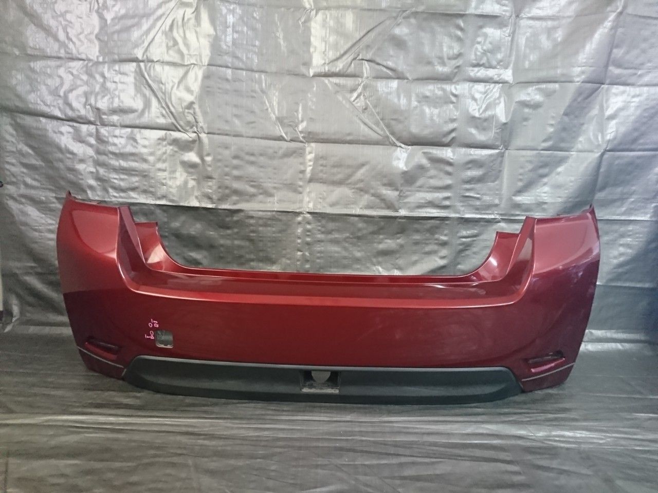 GP7 インプレッサ リアバンパー レッド 19354