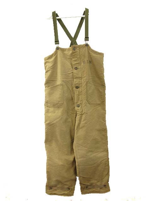 ヴィンテージ VINTAGE 40s US NAVY N-1 デッキパンツ L
