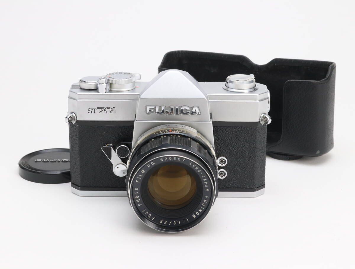 B- 並品 FUJICA フジカ ST701 FUJINON 55mm F1.8 スクリュー 初期不良返品対応 110-151