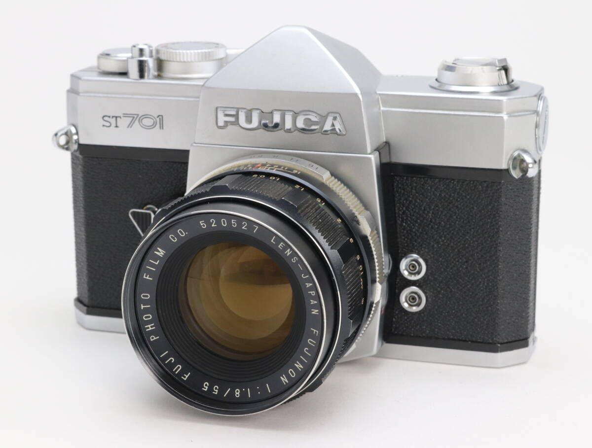 B 並品 FUJICA フジカ ST 701 FUJINON 55 mm F 1 8 スクリュー 初期不良 対応 110 151