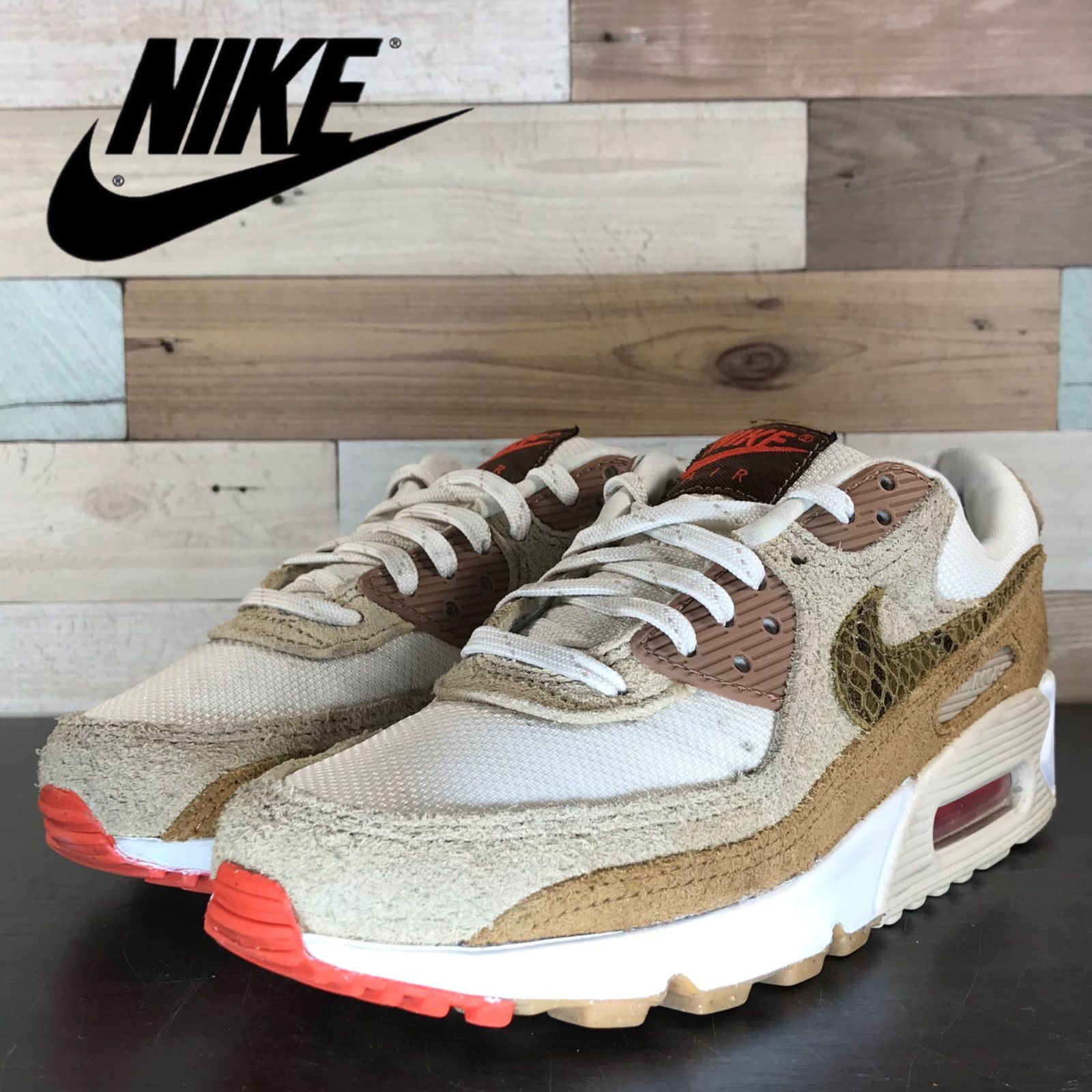 NIKE AIR MAX 90 ナイキ エア マックス90 ペールアイボリーブラウン 