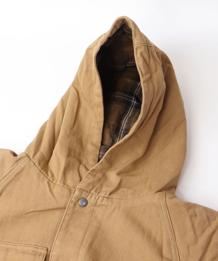 ジムマスター 中ワタデニム×カツラギ フードジャケット デニムワンウォッシュ m l xl G621767 メンズ レディース 秋冬アウター