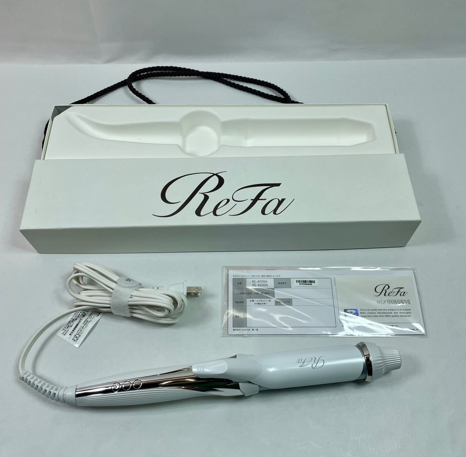 A1955 リファ Refa ビューテックカールアイロン 動作 済 RE-AF00A 32mm