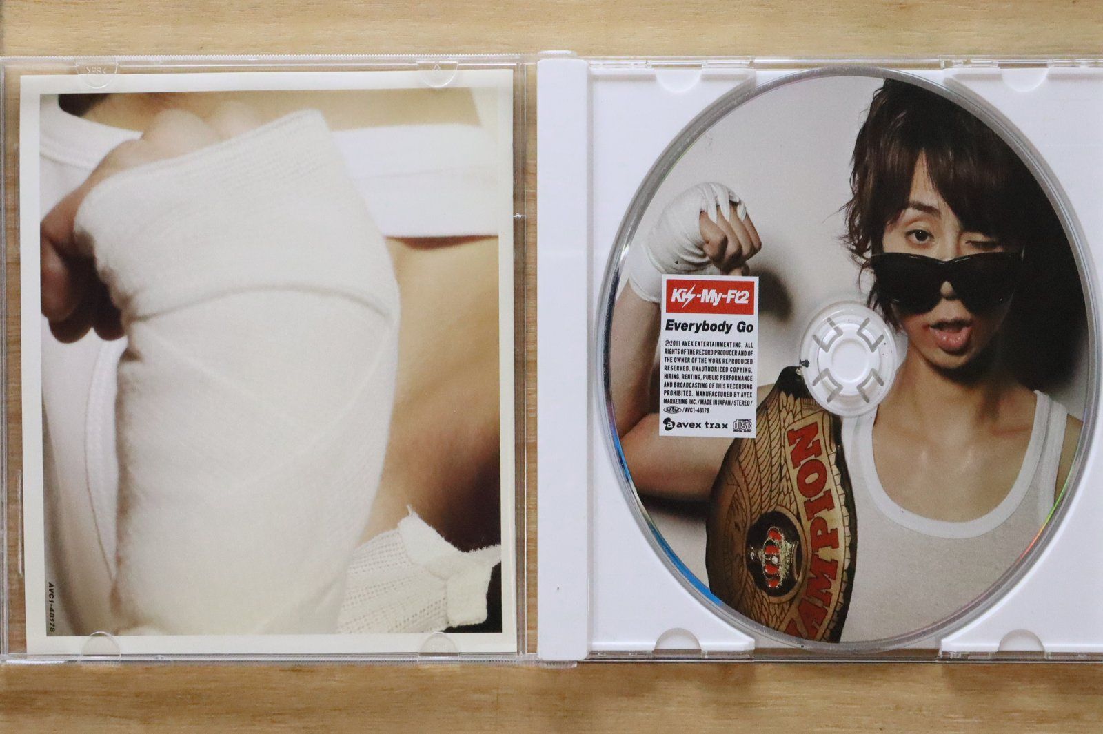 国内盤CD☆キスマイフットツー/Kis-My-Ft2□ Everybody Go