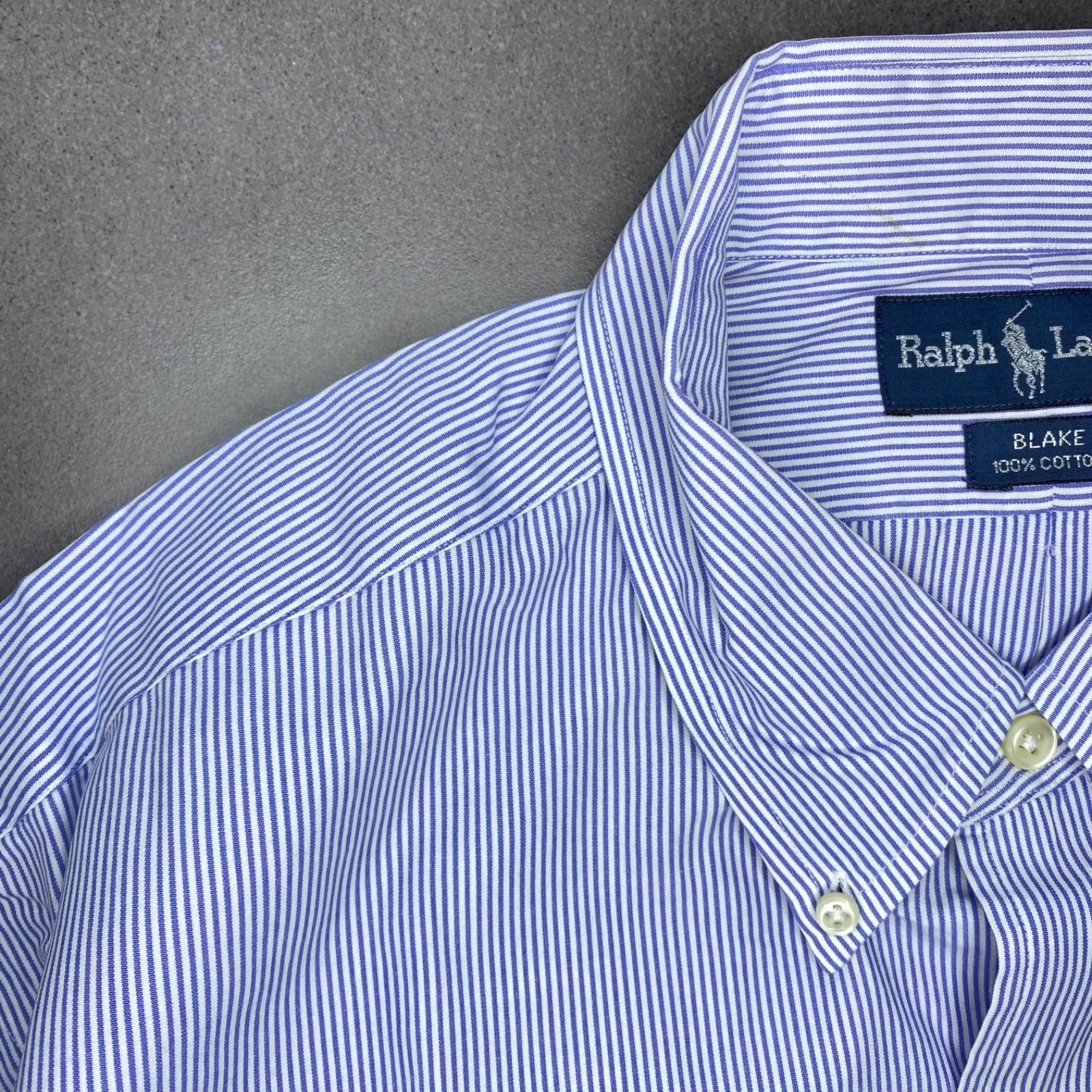 POLO ラルフローレン RALPH LAUREN スモールポニー刺繍 ストライプ