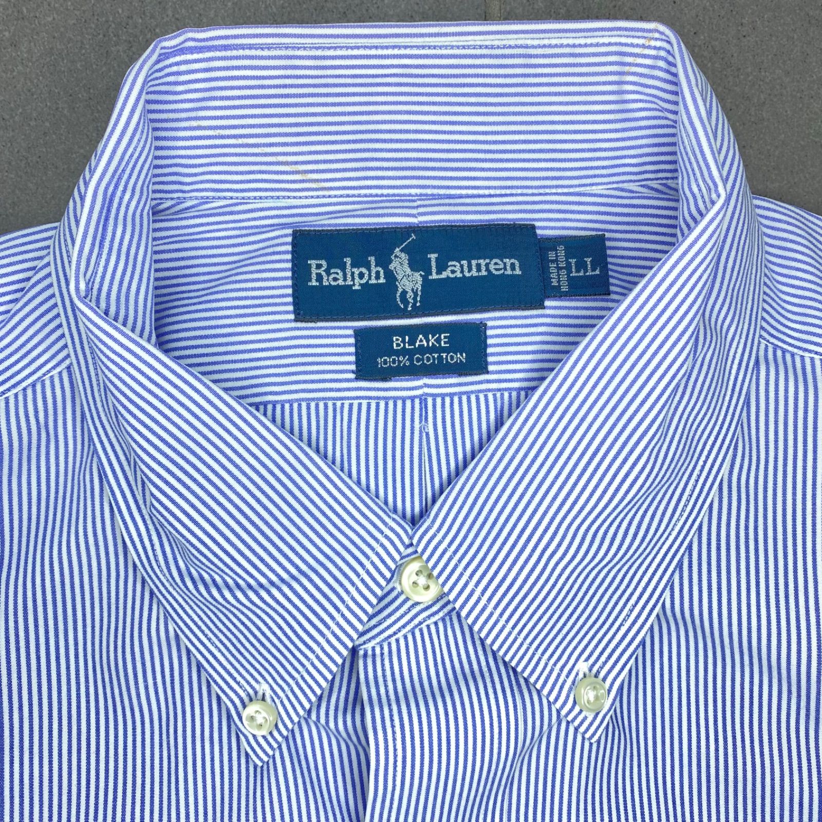 POLO ラルフローレン RALPH LAUREN スモールポニー刺繍 ストライプ