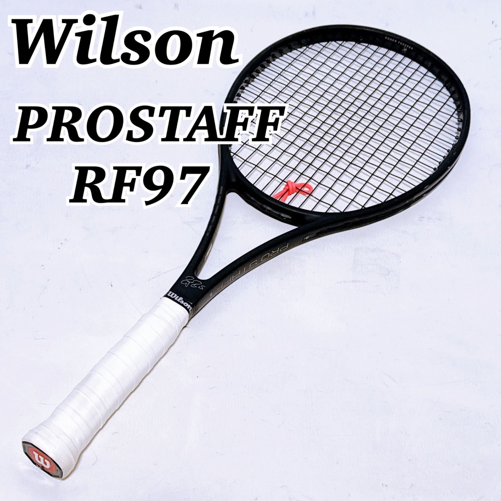 Wilson ウィルソン テニスラケット PROSTAFF プロスタッフ RF97 V11.0 ブラックインブラック