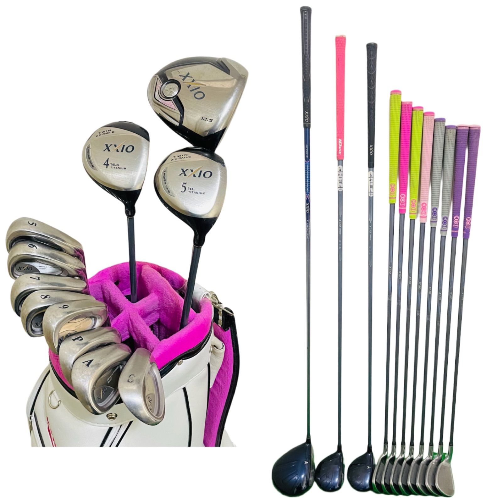9221 XXIO ゼクシオ レディース 女性用 右利き ゴルフクラブ11本セット フレックスL MP700 MP200 ドライバー ウッド アイアン 7代目 2代目 ダンロップ DUNLOP 送料無料 匿名配送 WWW_NOITHATQUANGTHANH_NET