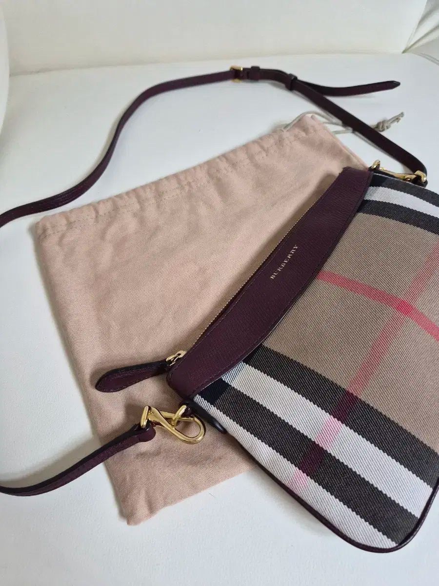 バーバリー チェック ミニ ポーチ バッグ ダストバッグ 含む