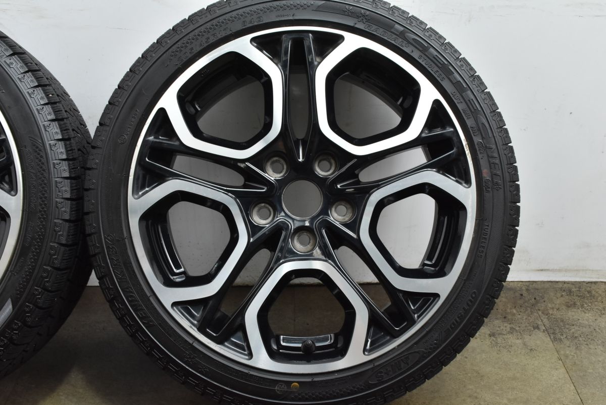 バリ溝 スズキ ZC33S スイフトスポーツ 純正 17in 6.5J 50 PCD114.3 ケンダ アイステックネオ KR36 205 45R17 9分山程度 FFCRYSTALESIA_COM